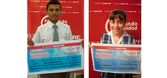 Dos colombianitos ganaron en el Concurso Latinoamericano de Cuentos Fundación MAPFRE