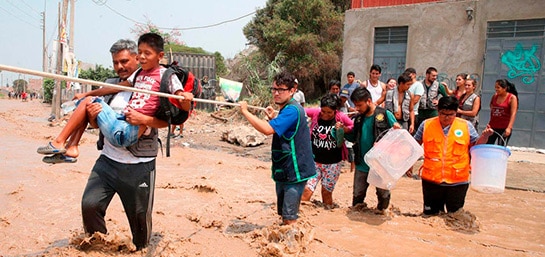 Fundación MAPFRE pone en marcha su campañas de ayuda en emergencias para Perú